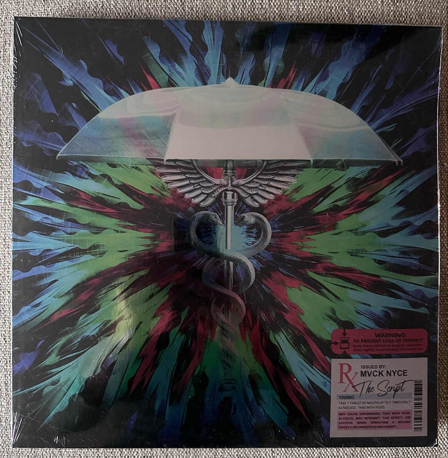 Mcvk Nyce - The Script (Limited Edition Vinyl 057/070), LP, Geseald, Ophalen of Verzenden, 12 inch