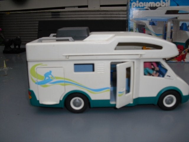 TE KOOP PLAYMOBIEL DE GROTE  FAMILIE CAMPER, Ophalen, Zo goed als nieuw