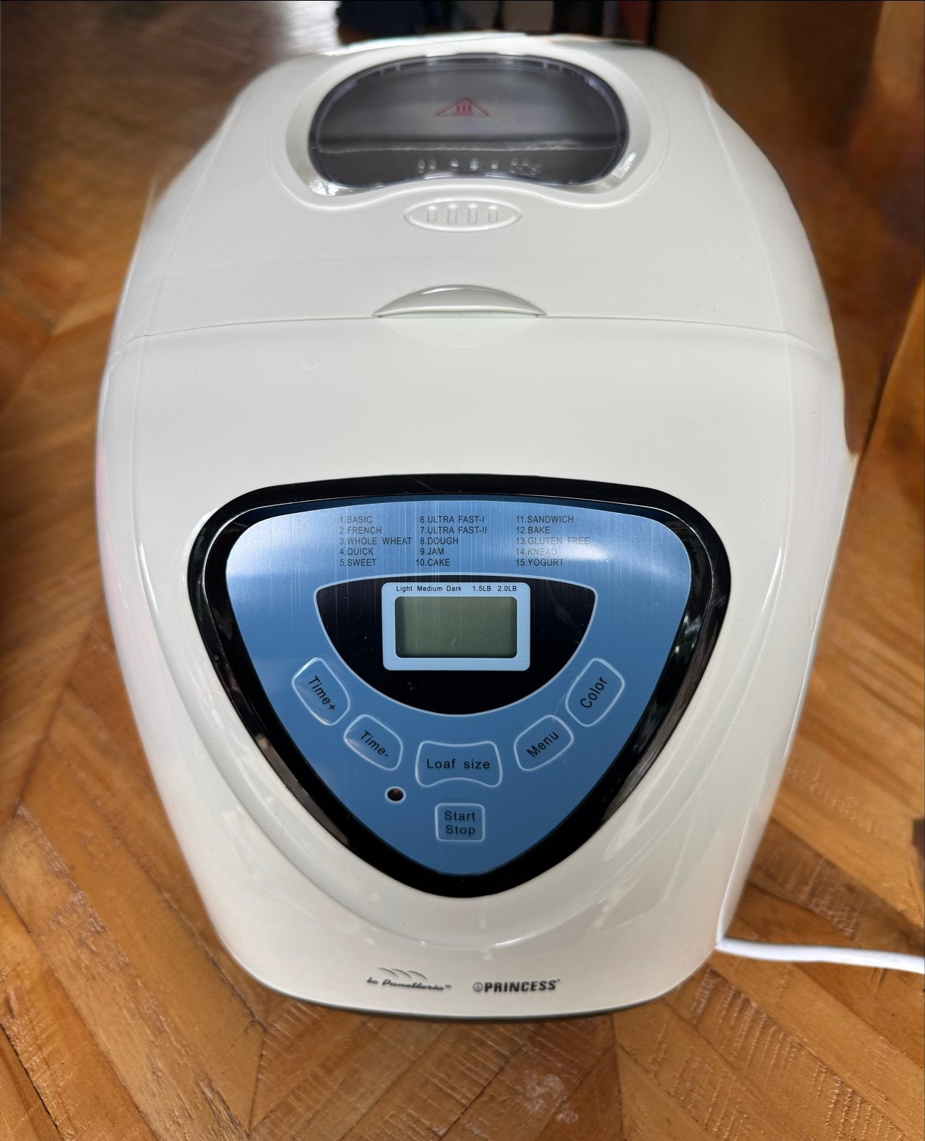 Princess Broodbakmachine - Zo goed als nieuw, Witgoed en Apparatuur, Broodbakmachines, 800 tot 1200 gram deeg, Zo goed als nieuw
