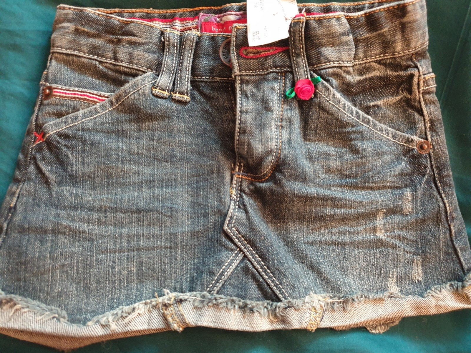 NIEUW! spijkerrokje van Bengh 104, Kinderen en Baby's, Kinderkleding | Maat 104, Ophalen, Meisje, Nieuw, Jurk of Rok