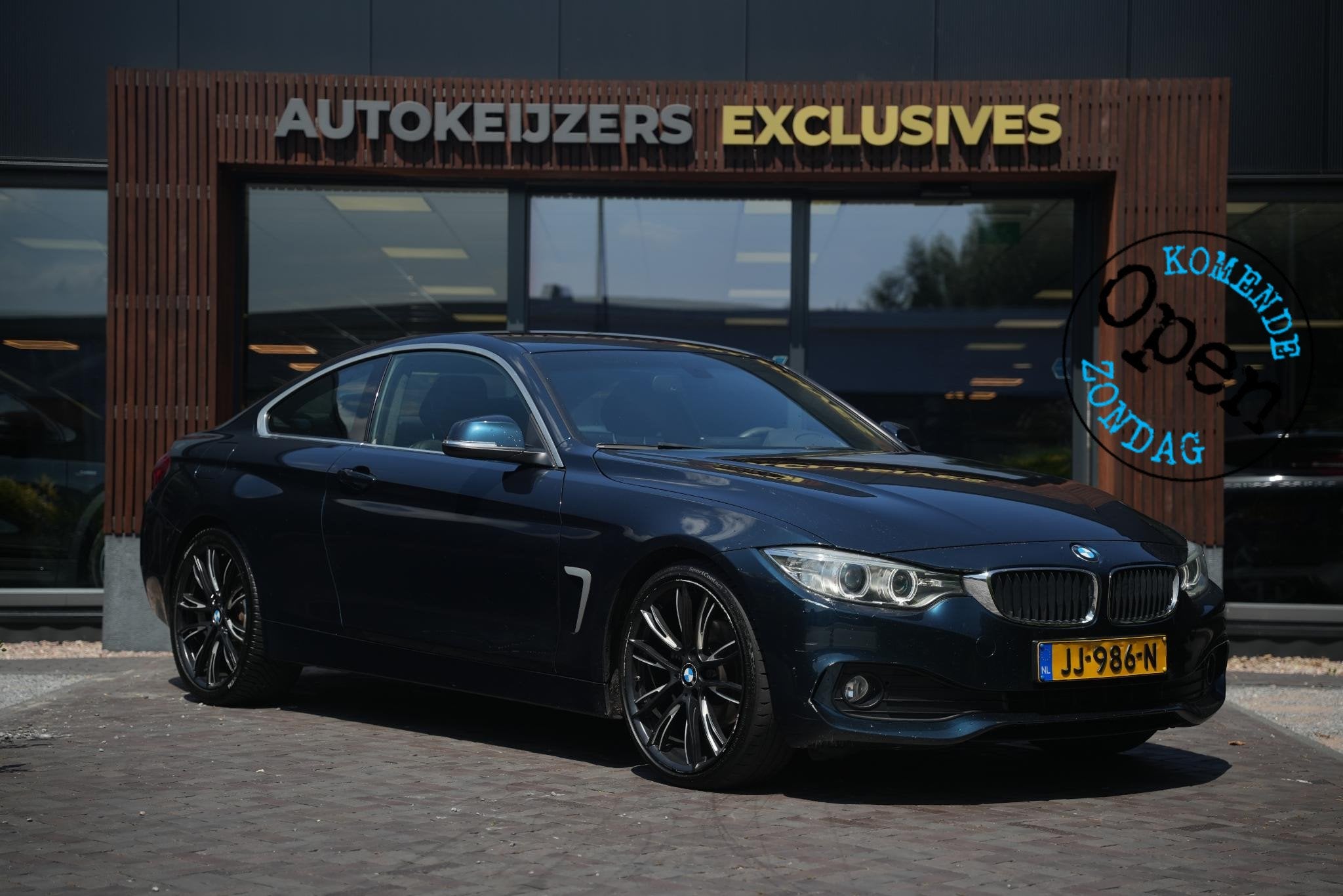 BMW 4-serie Coupé 420d Executive Navigatie Leer Stoelverwar, Auto's, BMW, Automaat, 745 kg, Origineel Nederlands, Bedrijf