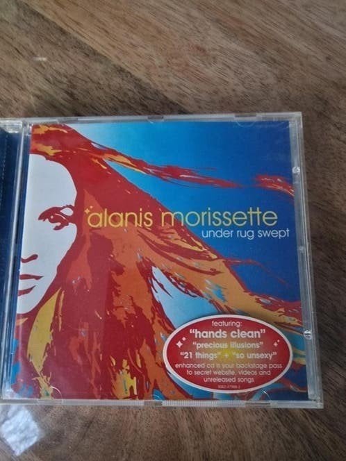 Alanis Morissette - Under Rug Swept CD, Gebruikt, Ophalen of Verzenden, Singer-songwriter, Inclusief doosje