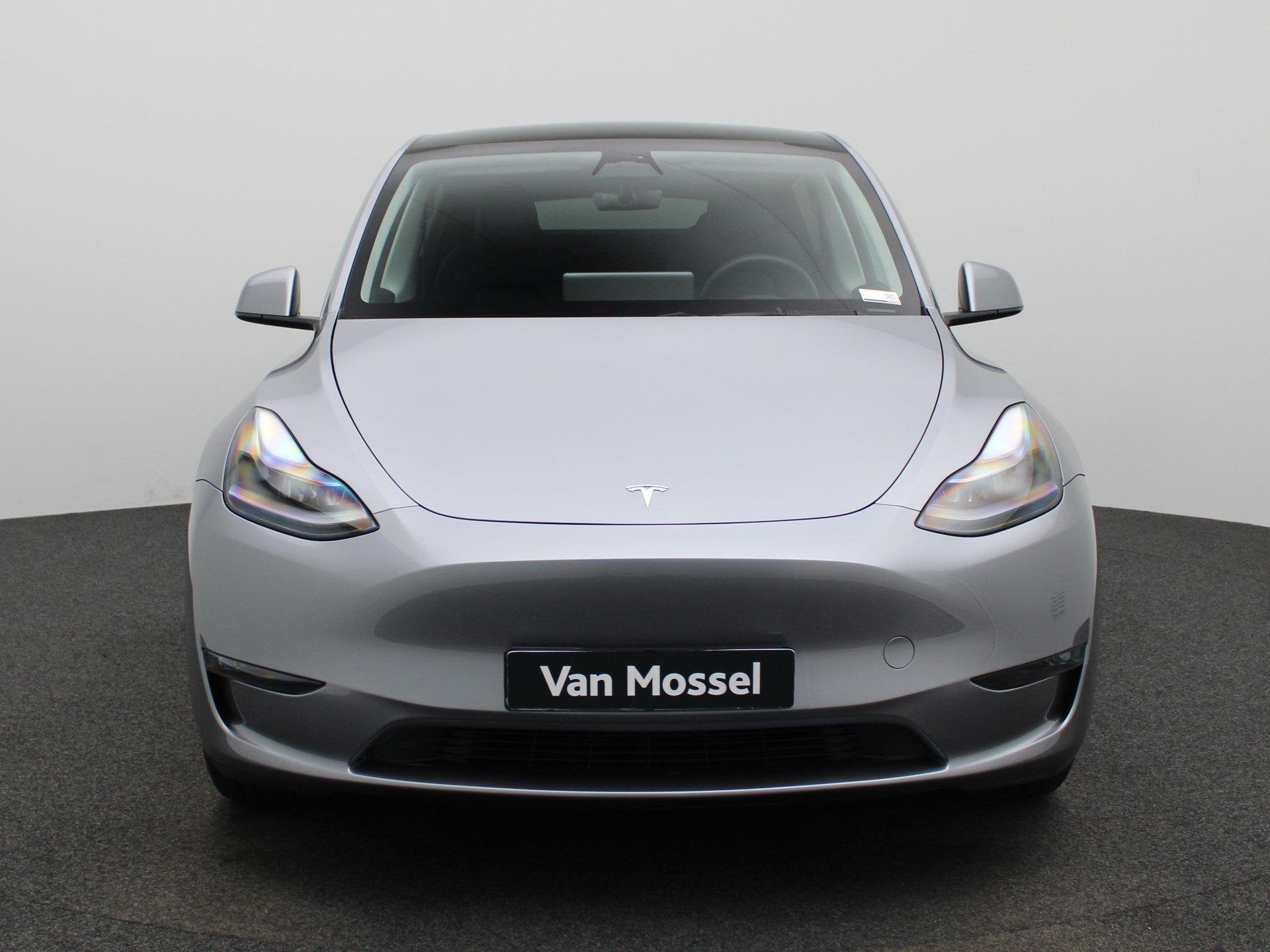 Tesla Model Y Dual Motor AWD SOH 93.8| ACHTERUITRIJCAMERA |, Auto's, Automaat, 12 maanden, Stof, Gebruikt