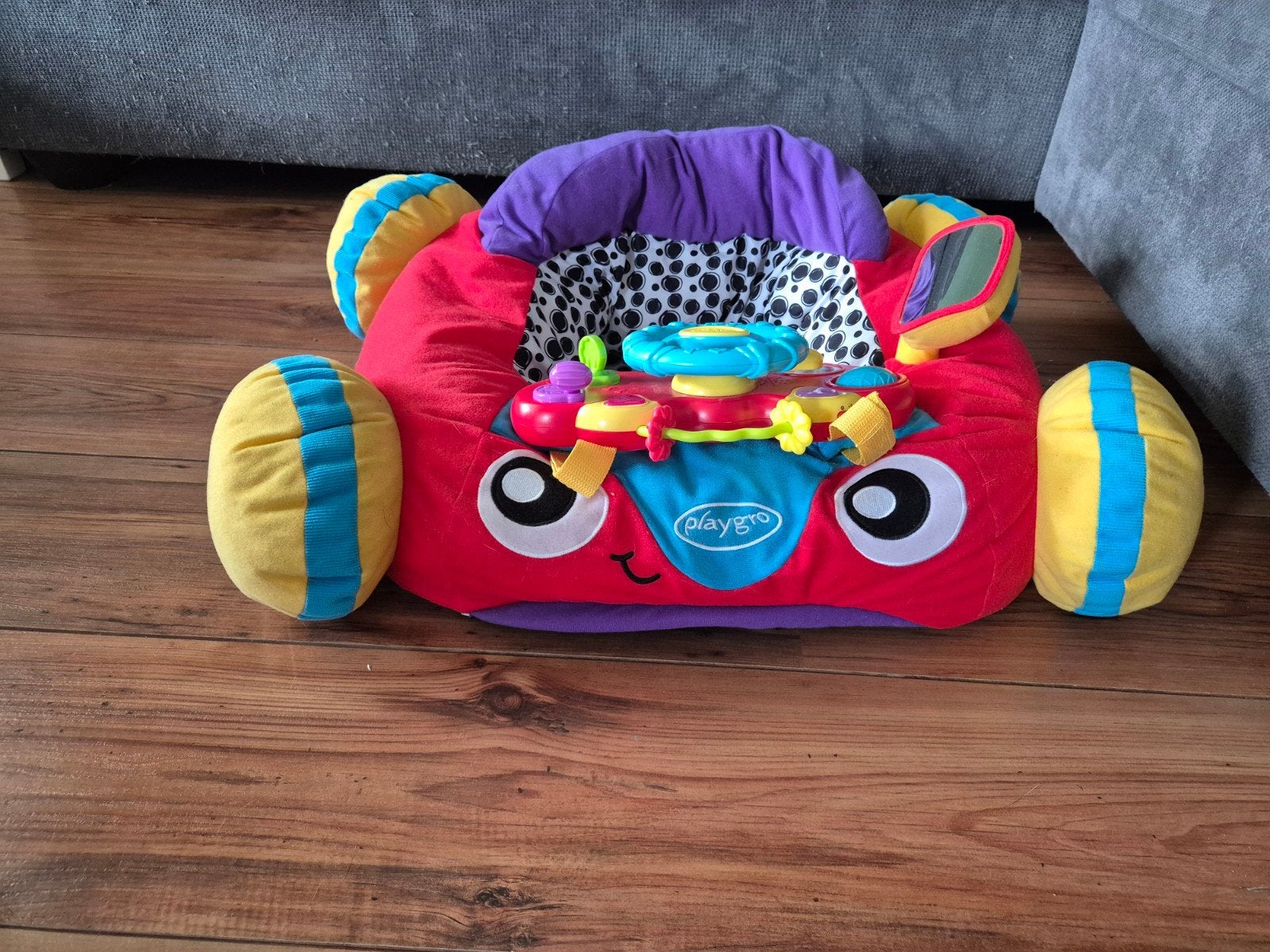 Playgro comfy car zitauto voor baby, Ophalen, Overige typen, Met licht