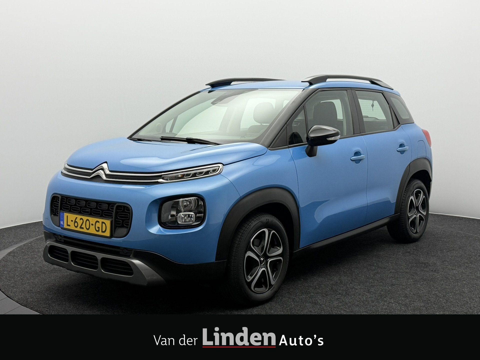 Citroën C3 Aircross 1.2 110PK PureTech Feel | Carplay&Andro, Dealer onderhouden, Gebruikt, 1199 cc, Blauw