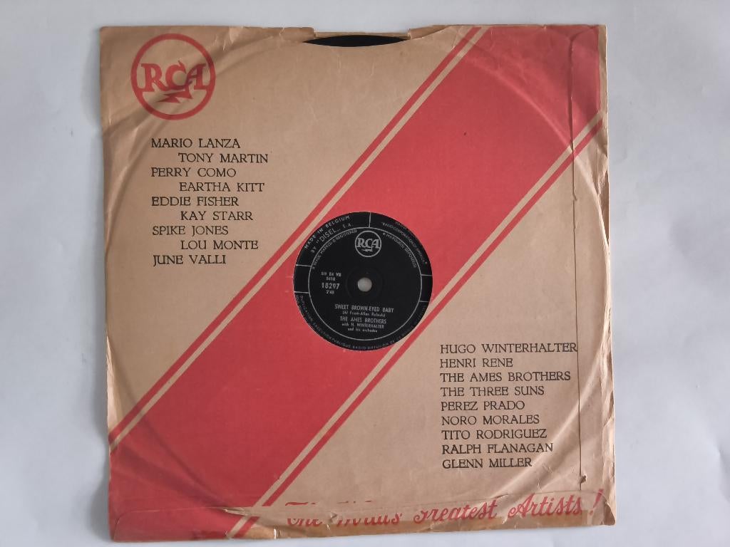 The Ames Brothers 78rpm grammofoon plaat, Gebruikt, 10 inch, Voor 1960, Ophalen of Verzenden