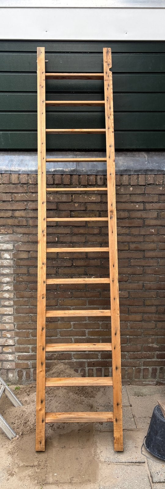 Houten trap / ladder, Ophalen, Gebruikt, Trap, 2 tot 4 meter