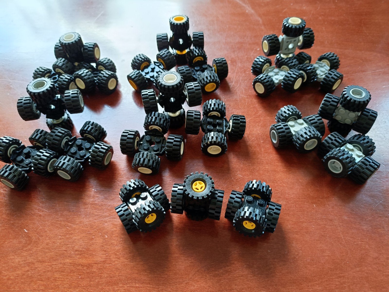 Partij Lego wielen, Ophalen of Verzenden, Gebruikt