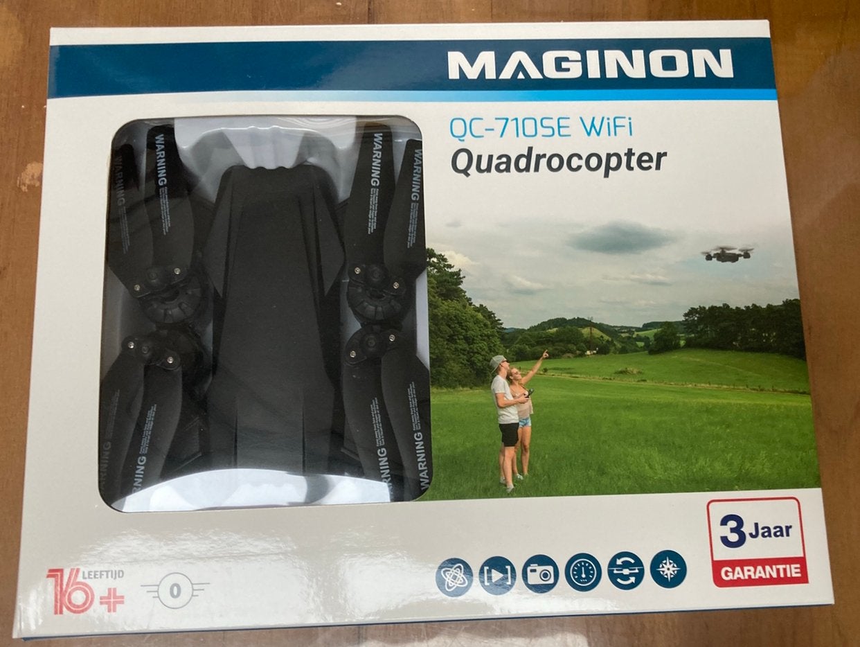 NIEUWE DRONE Maginon QC-710SE Quadrocopter, Ophalen of Verzenden, Zo goed als nieuw