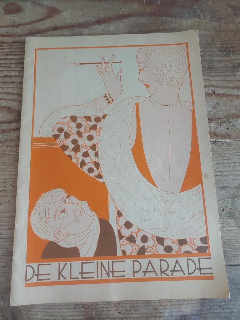 Wim Sonneveld orgineel theater programma  de kleine parade, Verzamelen, Ophalen of Verzenden, Boek, Tijdschrift of Artikel