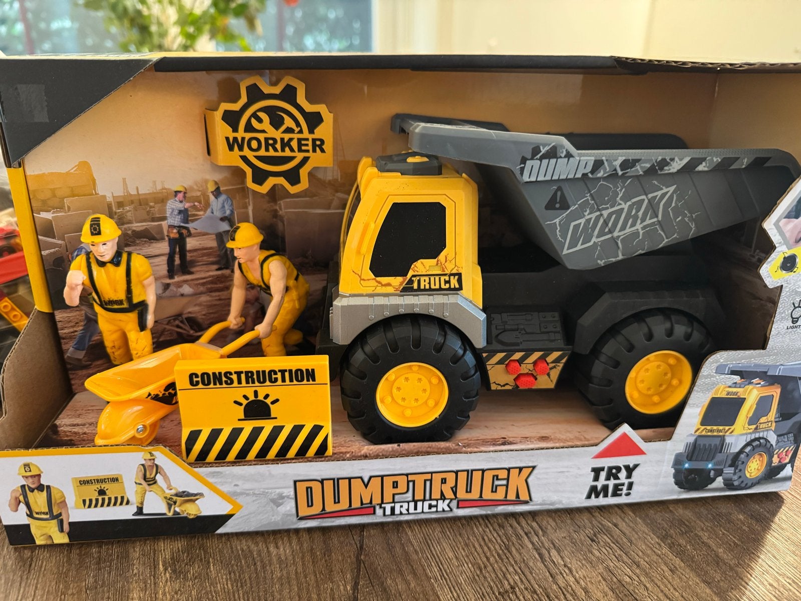 Nieuwe DUMPTruck met Licht en Geluid - Speelgoed, Ophalen of Verzenden, Nieuw