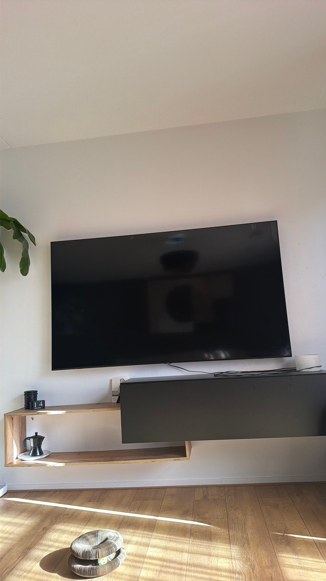 Defecte Samsung 75 inch Smart TV voor onderdelen, Ophalen, 50 Hz, Samsung, 100 cm of meer