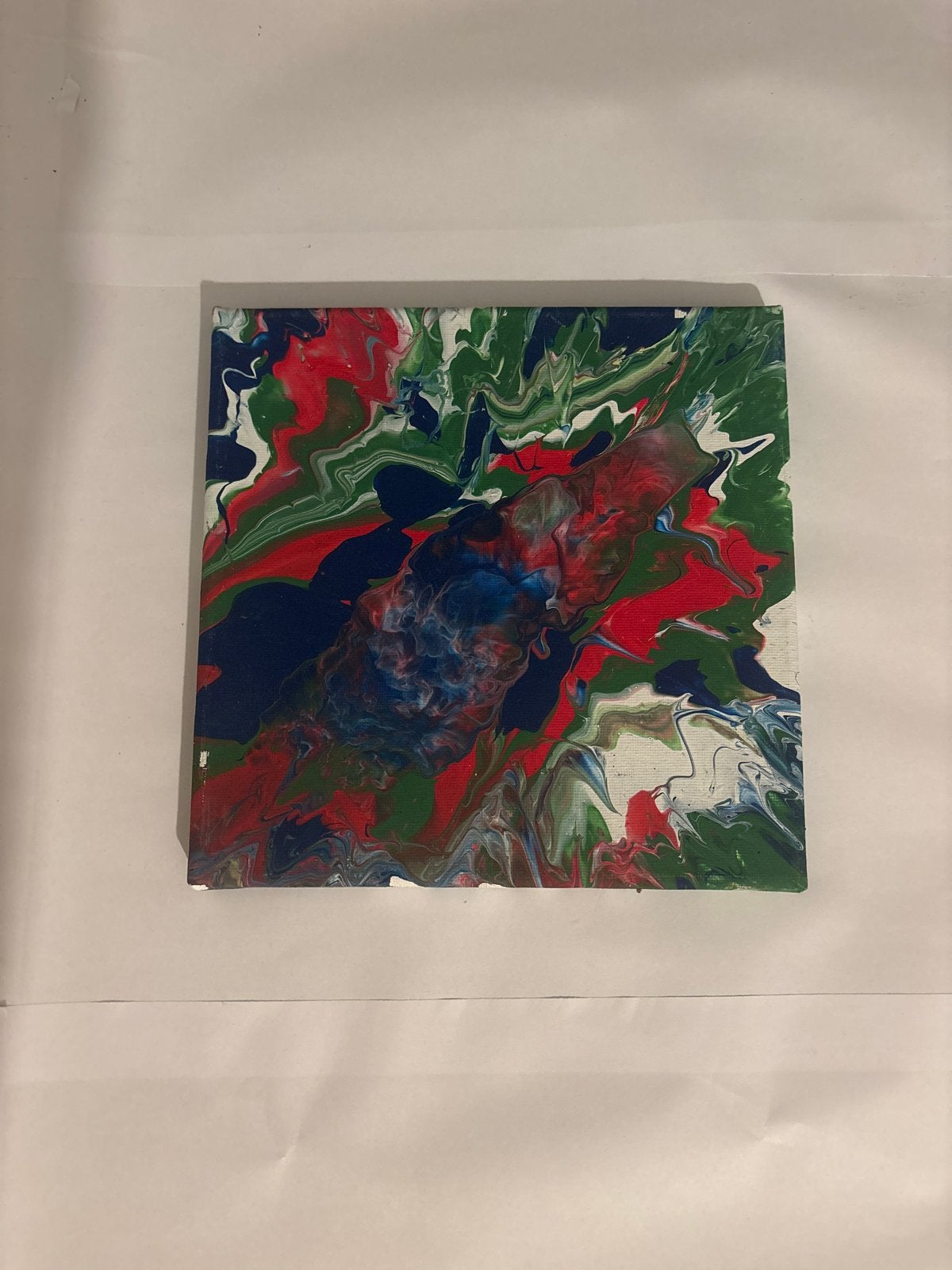 Abstract Schilderij - Levendige Kleuren, Ophalen of Verzenden