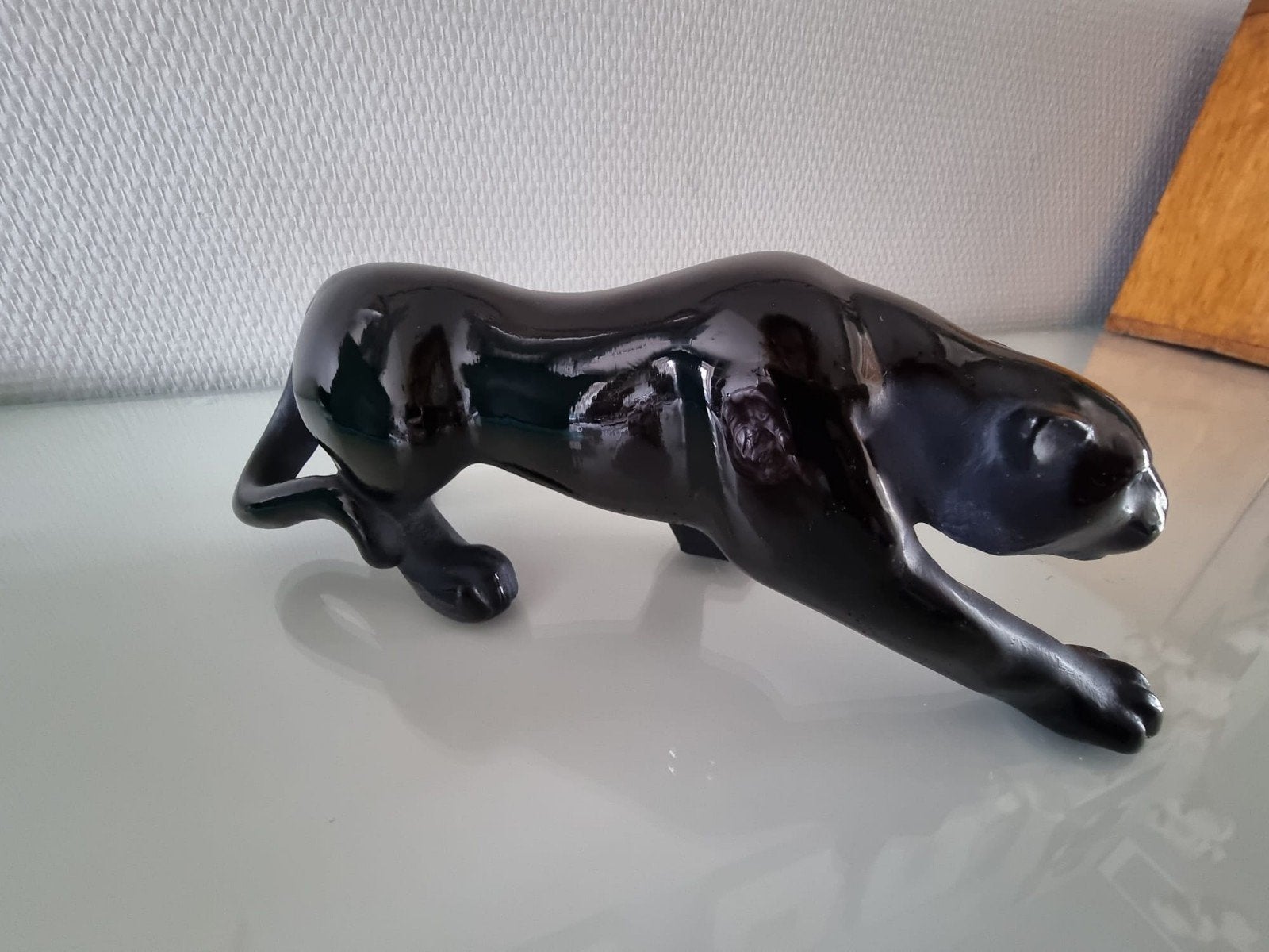 Daum France – Zwarte Panter (Panthère Noire, grande model), Ophalen of Verzenden