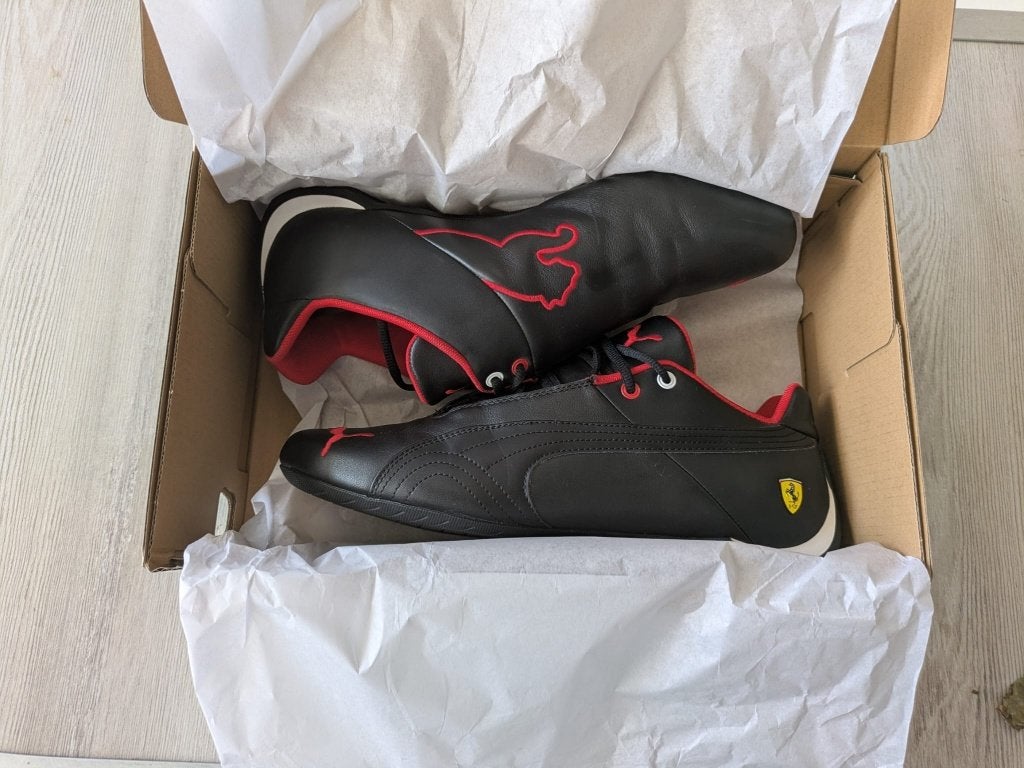 Puma Future Cat Leater SF Sneakers Black Maat 45, Puma, Zwart, Nieuw, Ophalen of Verzenden