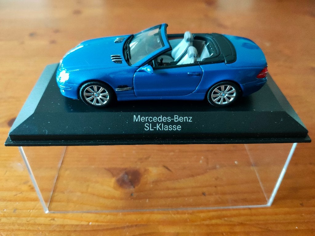 Mercedes-Benz SL-Class, 1:43 , Minichamps, E10, Ophalen of Verzenden, Zo goed als nieuw, Auto, MiniChamps