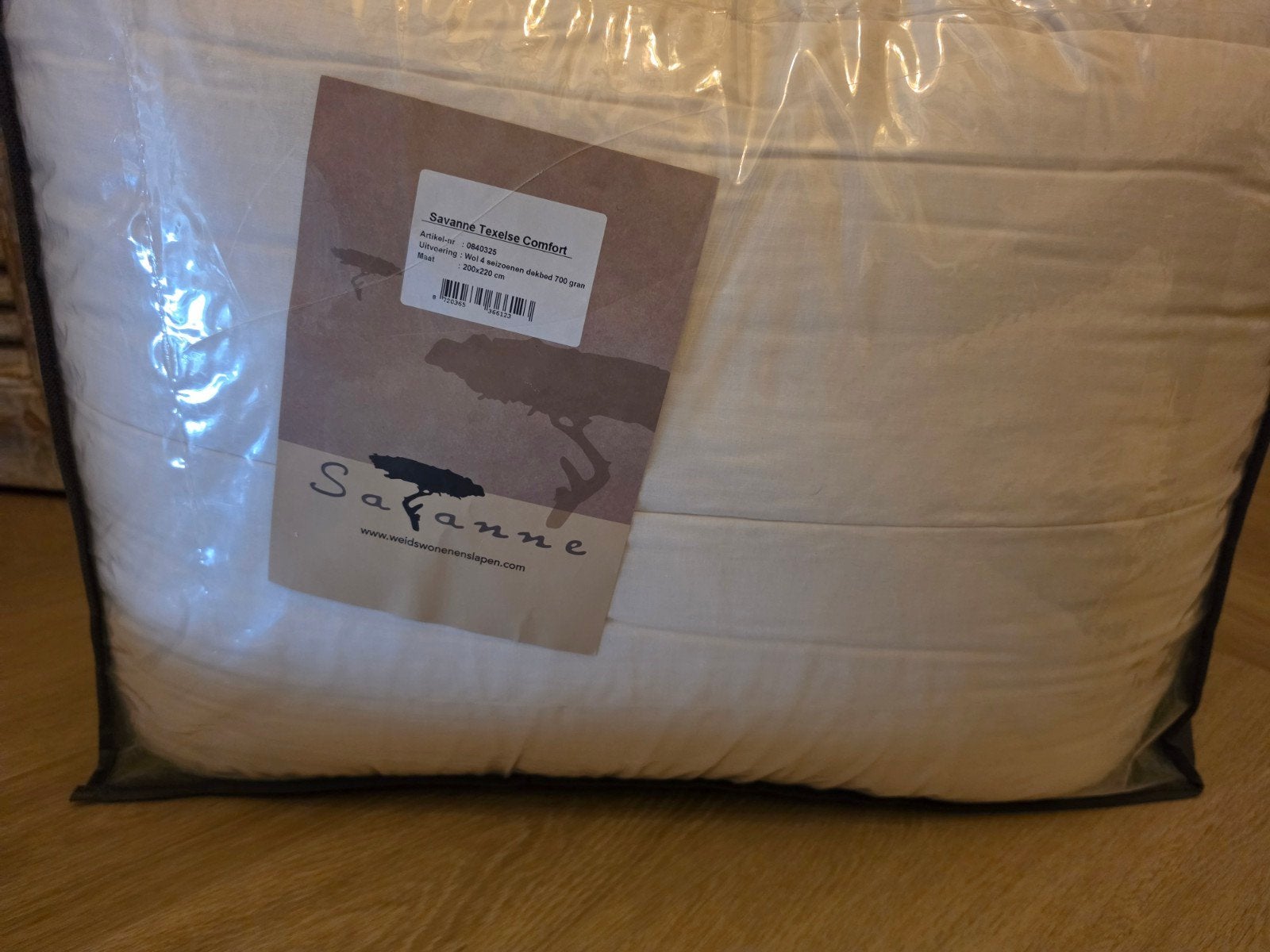 Savanne Texels Comfort 4-seizoenen wollen dekbed wol 200x220, Ophalen of Verzenden