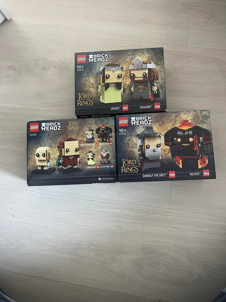 Lego brickheadz lotr/hobbit sealed, Ophalen of Verzenden, Nieuw