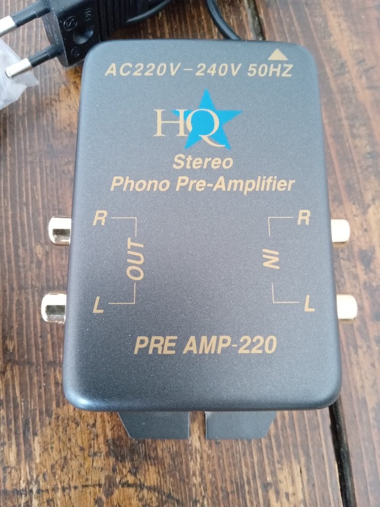 HQ PRE AMP-220 Stereo Phono Pre-Amplifier, Verzenden, Nieuw, Platenspeler-onderdeel, Overige merken