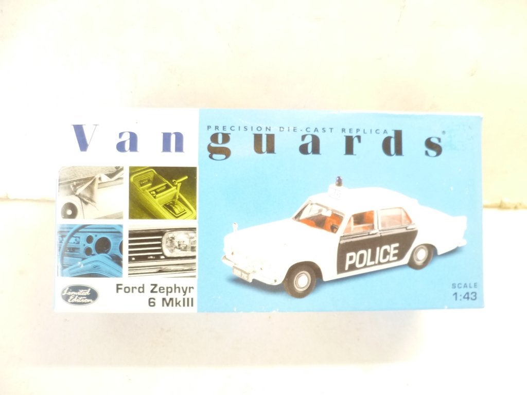 Vanguards Ford Zephyr 6 MK111 Plymouth City Police 1:43, Ophalen of Verzenden, Nieuw, Auto, Vanguards