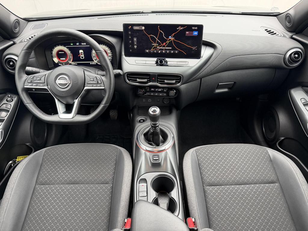 Nissan Juke 1.0 DIG-T N-Connecta / Fabrieksgarantie tot 4-20, Voorwielaandrijving, Stof, Euro 6, Bedrijf
