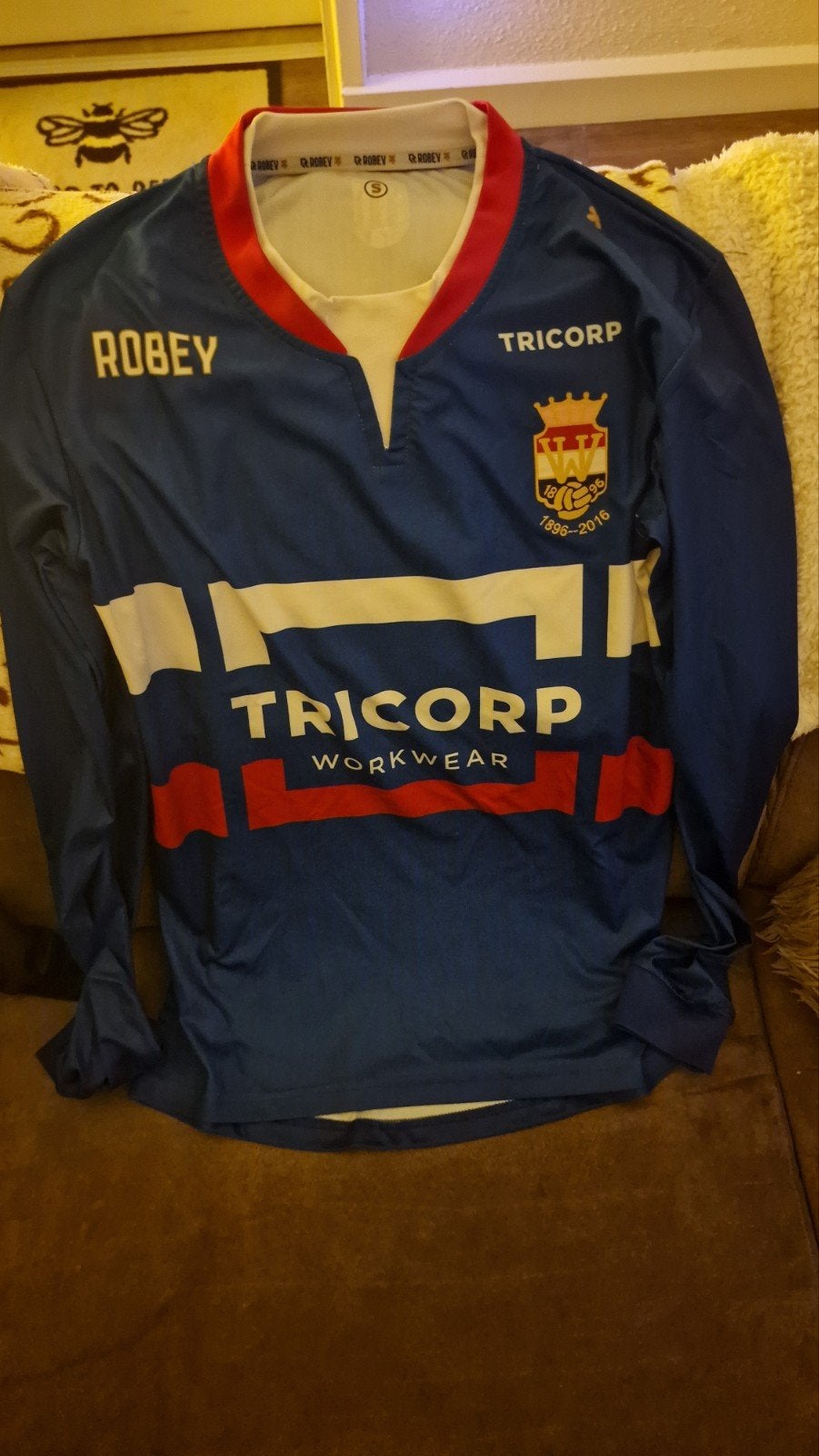 Robey Tricorp Workwear Voetbalshirt - Maat M, Ophalen, Blauw, Overige maten, Voetbal