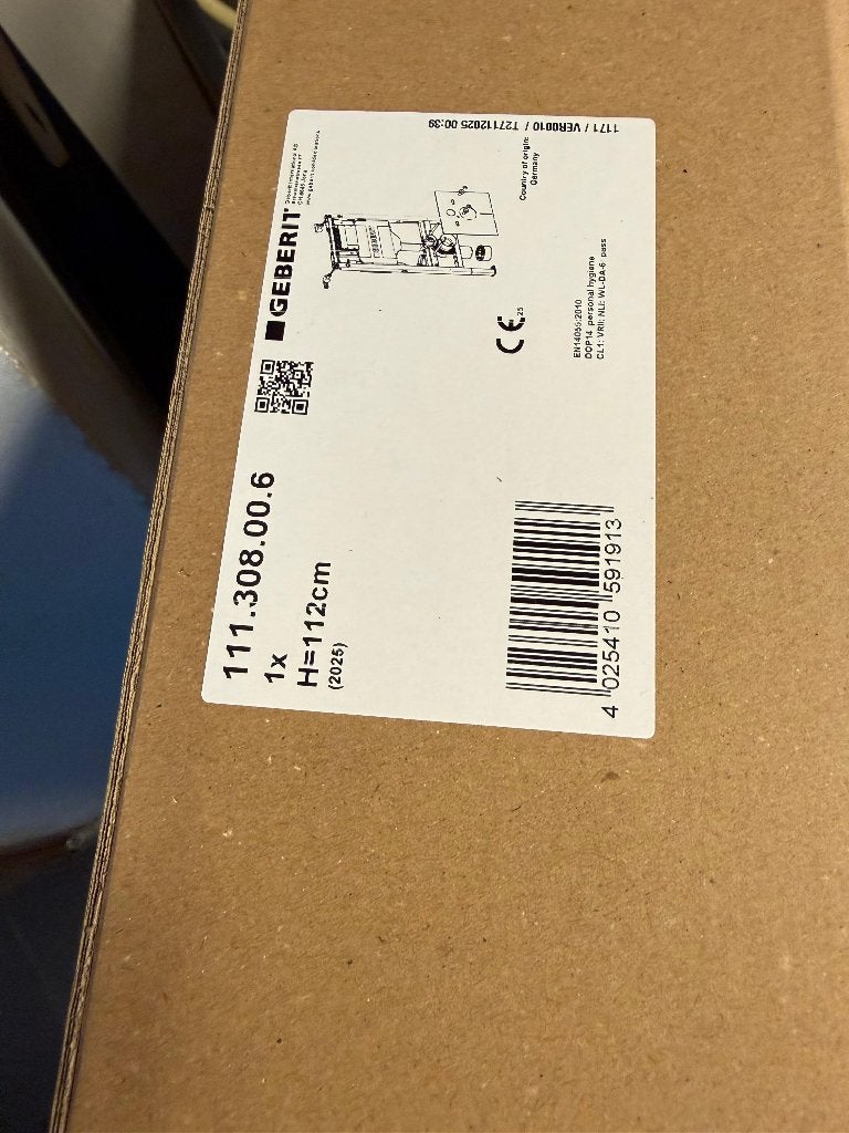 Geberit up320, Doe-het-zelf en Verbouw, Sanitair, Ophalen, Nieuw, Toilet