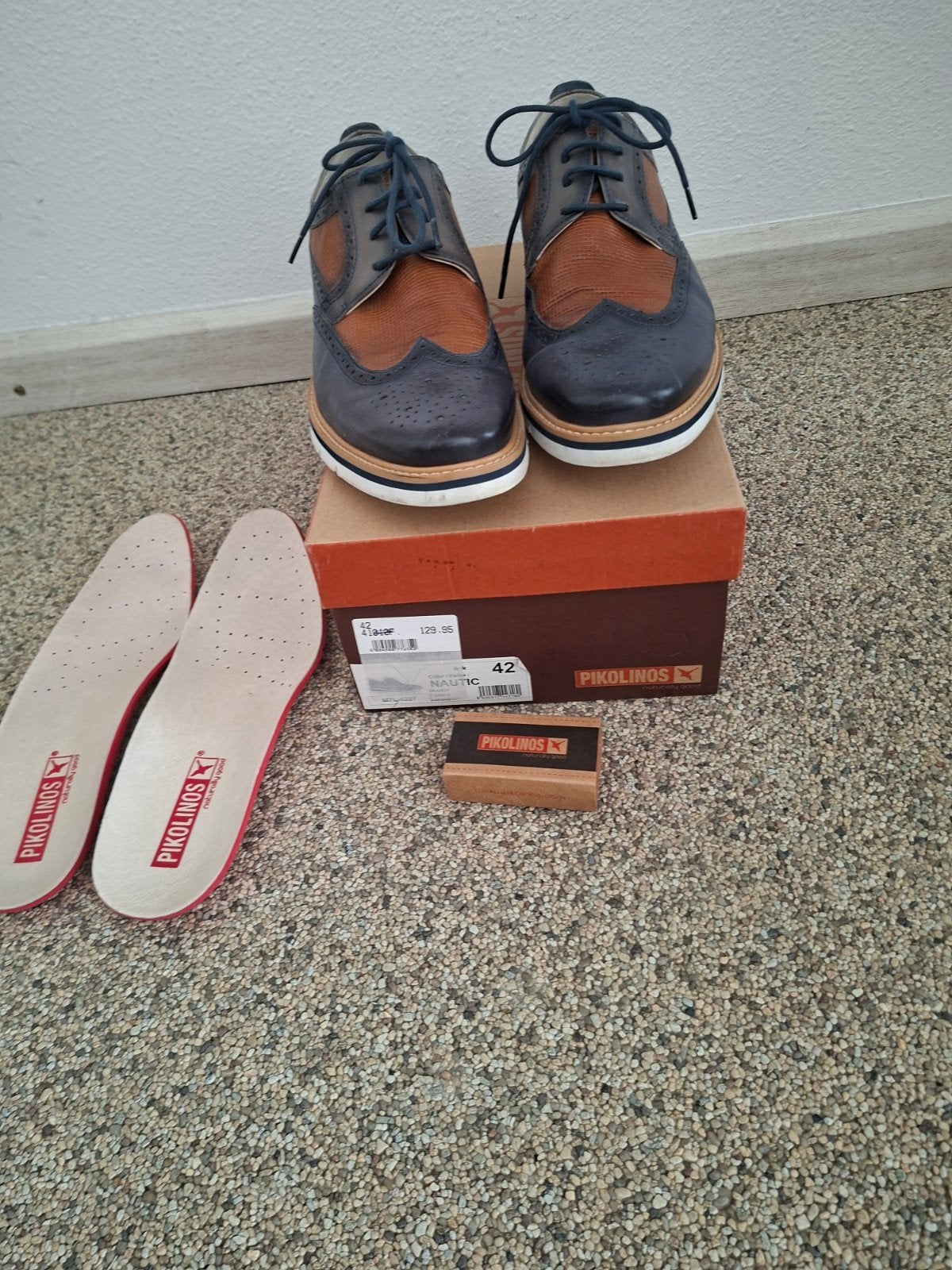 Pikolinos herenschoenen maat 42 - Nautic, Kleding | Heren, Zo goed als nieuw, Pikolinos, Veterschoenen, Verzenden