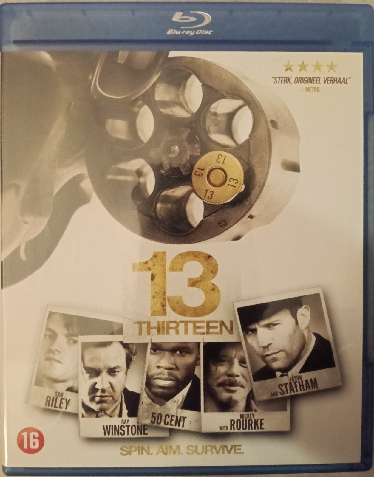 13 Thirteen bluray, Cd's en Dvd's, Blu-ray, Ophalen of Verzenden, Zo goed als nieuw, Horror