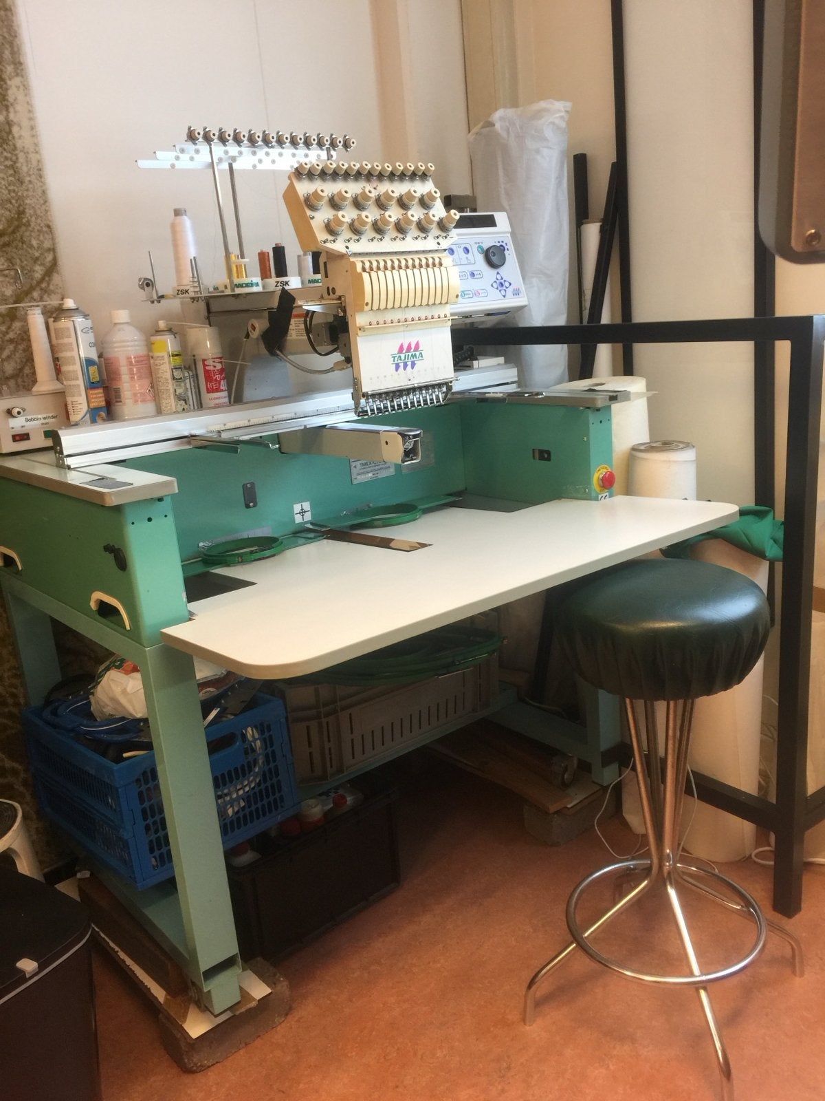 Professionele Tajima Borduurmachine TMEX-C1201 - Gebruikt, Ophalen, Gebruikt, Industrieel