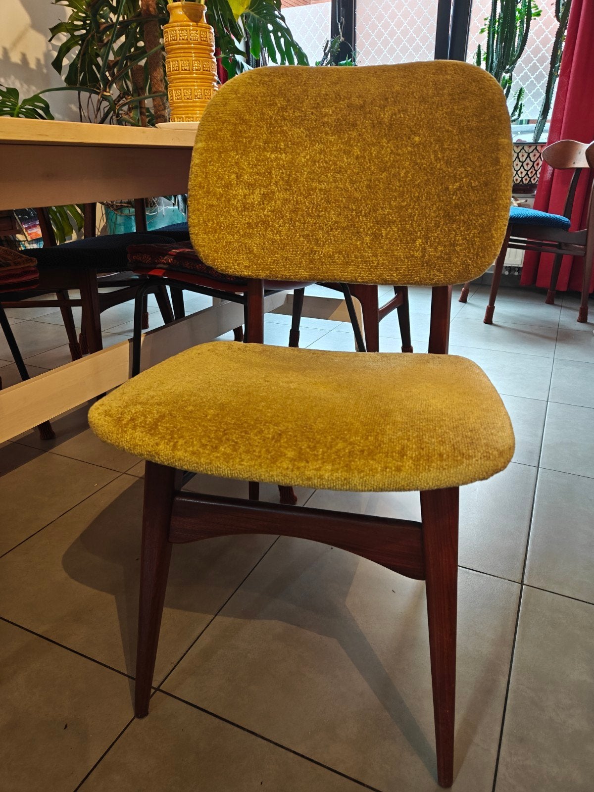 Vintage 3 Milaan Louis van Teeffelen eetkamerstoelen, Ophalen of Verzenden