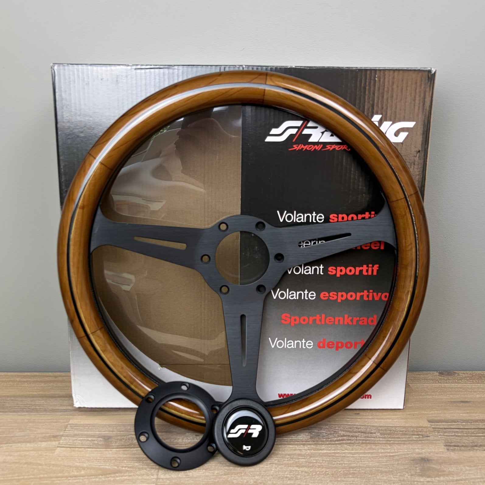 Sportstuur Simoni Racing nieuw in doos voor auto of boot, Auto-onderdelen, Besturing, Ophalen of Verzenden, Nieuw, Overige automerken