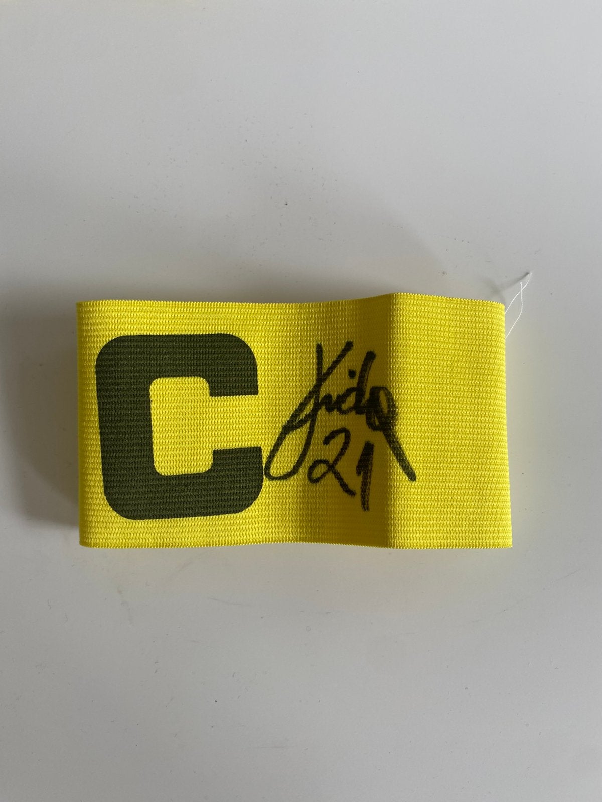 Gesigneerde aanvoerdersband van Vida (knipoogkroaat), Ophalen of Verzenden, Nieuw, Buitenlandse clubs, Overige typen