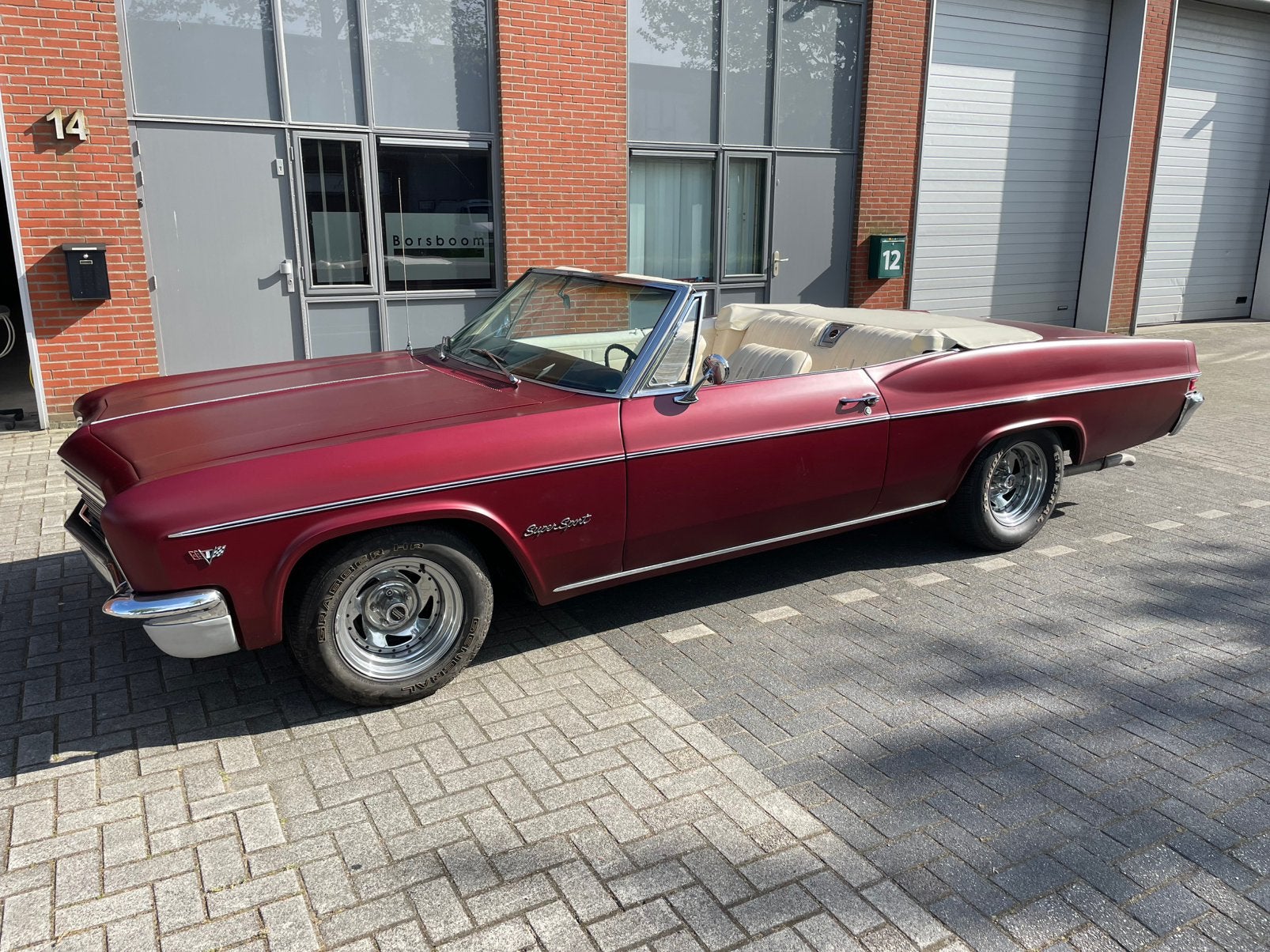 Chevrolet Impala ss 1966 convertible/cabrio elektr. kap glas, foto 3