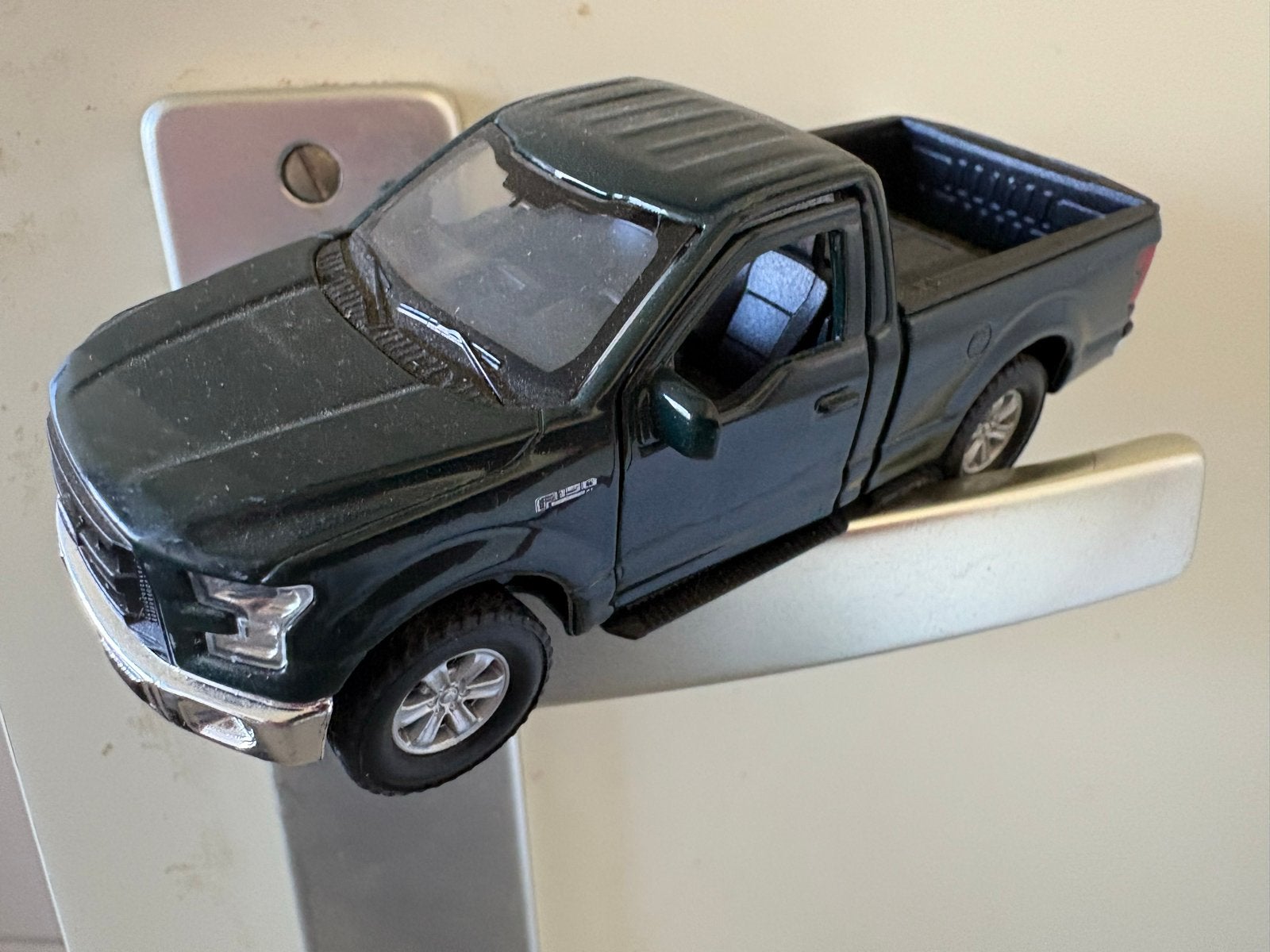 Ford F-150 Speelgoedtruck - Donkergroen, Ophalen of Verzenden, Zo goed als nieuw