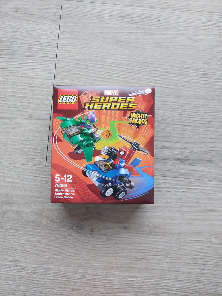 LEGO Marvel Super Heroes 76064 Spider-Man vs. Green Goblin, Ophalen of Verzenden, Nieuw