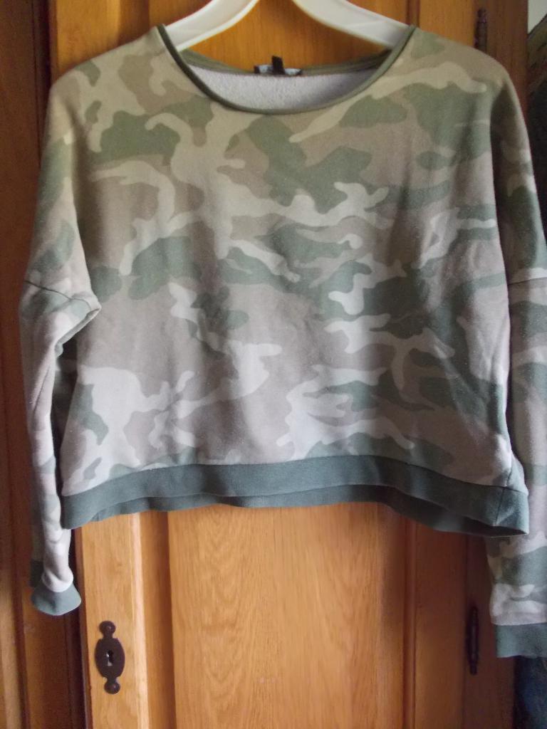 Een Coolcat crop trui in maat M., Kleding | Dames, Truien en Vesten, Coolcat, Gedragen, Groen, Ophalen