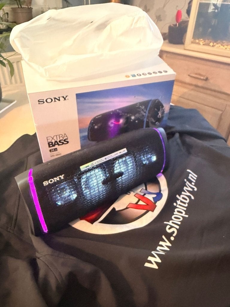 Sony SRS-XB43 wireless speaker, Audio, Tv en Foto, Luidsprekers, Ophalen, Zo goed als nieuw, Sony, Minder dan 60 watt