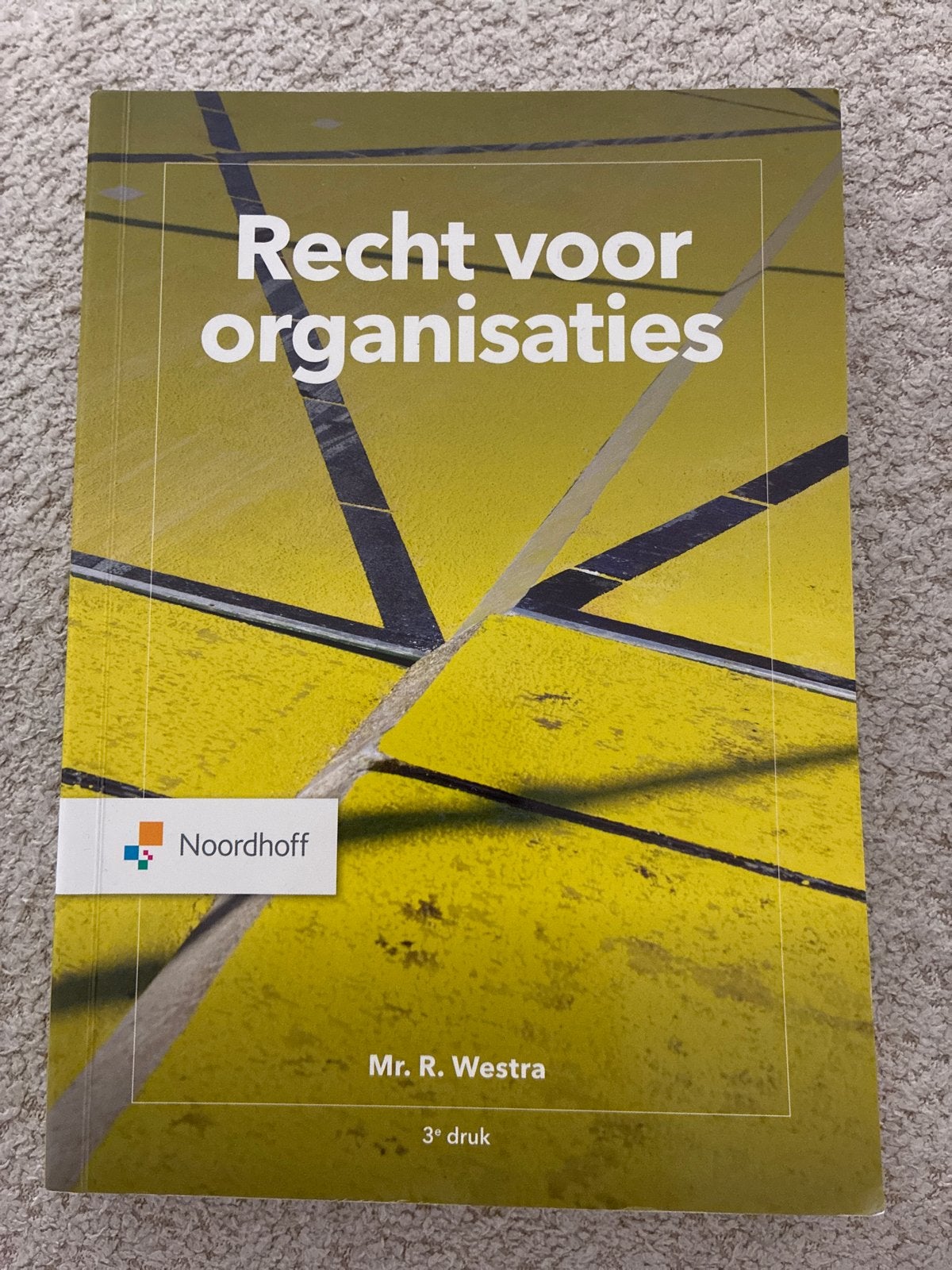 Recht voor organisaties - Mr. R. Westra (3e druk), Ophalen of Verzenden, Gamma, Zo goed als nieuw, HBO