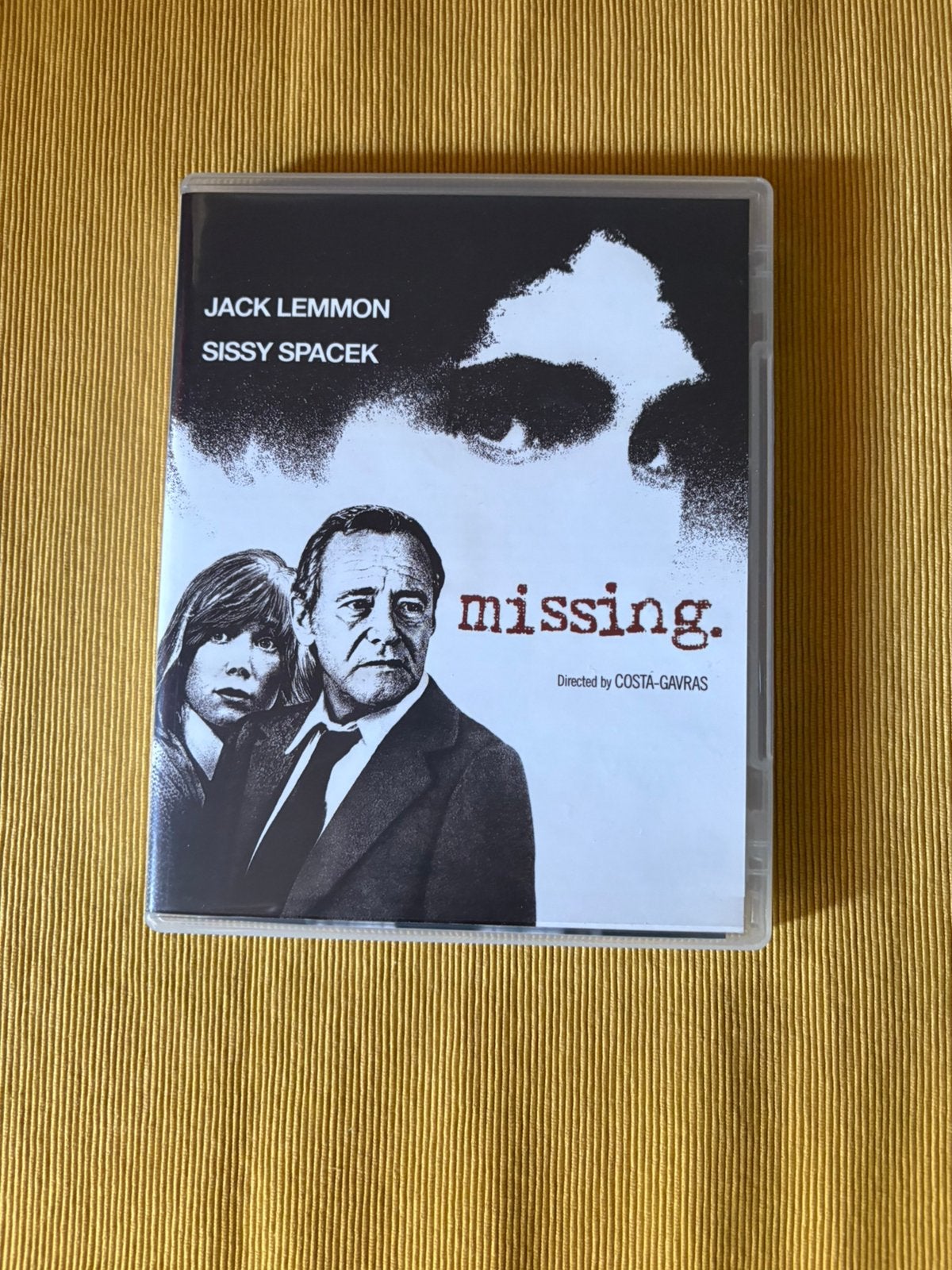 Bluray: Missing - Costa-Gavras Indicator LE OOP Regio B, Verzenden, Zo goed als nieuw
