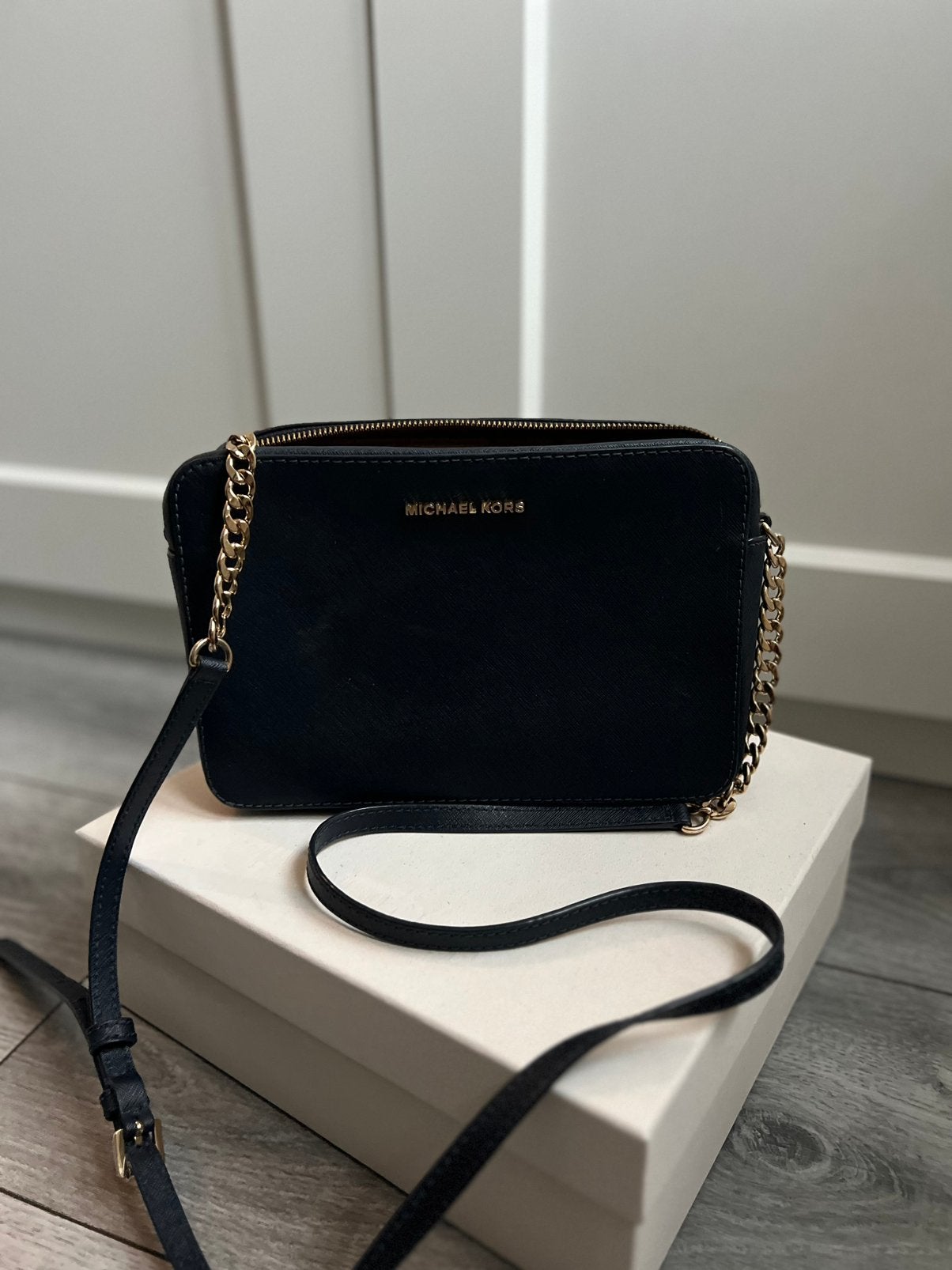 Michael Kors Tas, Sieraden, Tassen en Uiterlijk, Tassen | Damestassen, Ophalen of Verzenden, Zo goed als nieuw, Zwart, Handtas