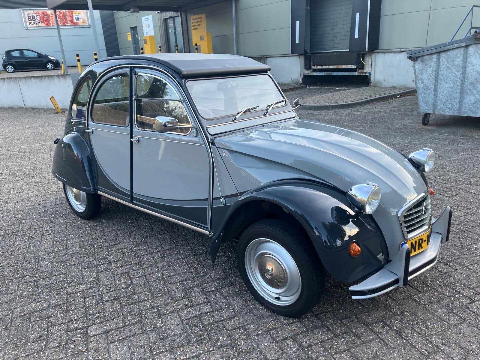 Citroën 2CV 0.6 1985 Grijs, Auto's, 602 cc, 2CV, 29 pk, Origineel Nederlands