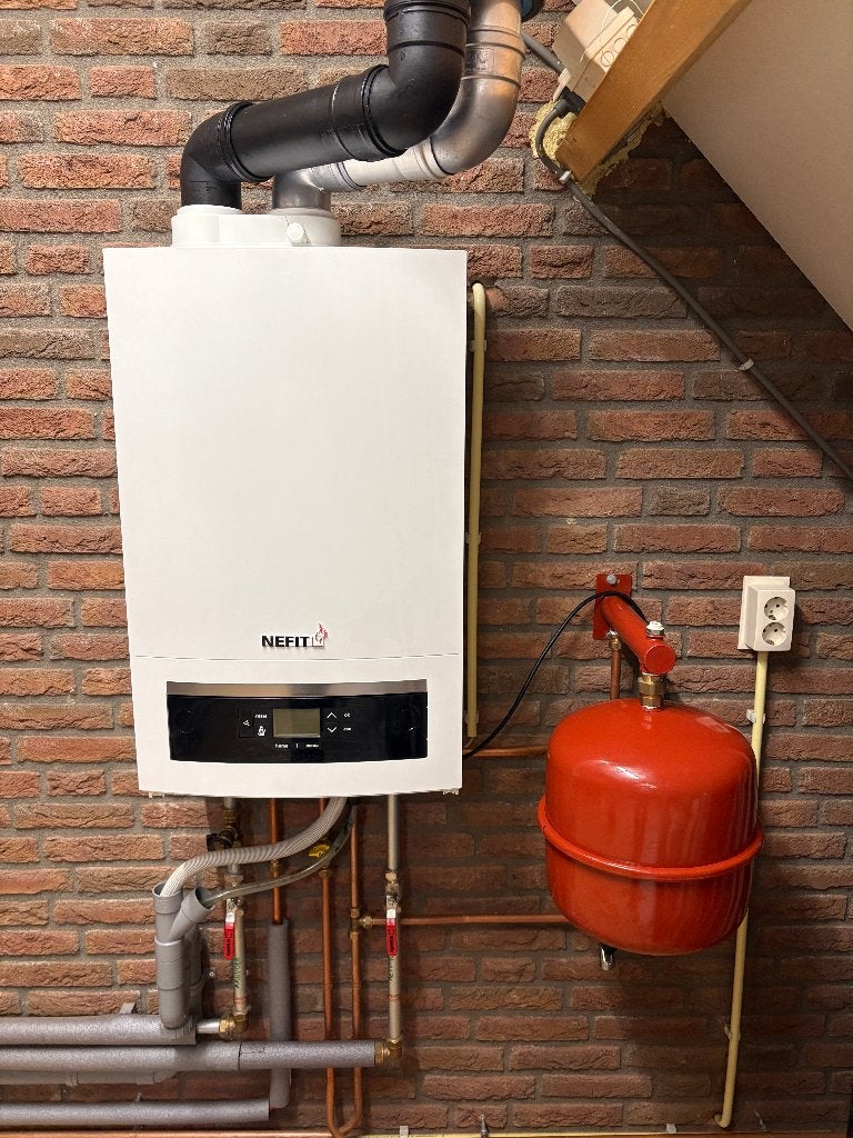 Nefit Trendline HRC25 CW4 type II + thermostaat, Ophalen, 30 tot 80 cm, Gebruikt, Hoog rendement (Hr)