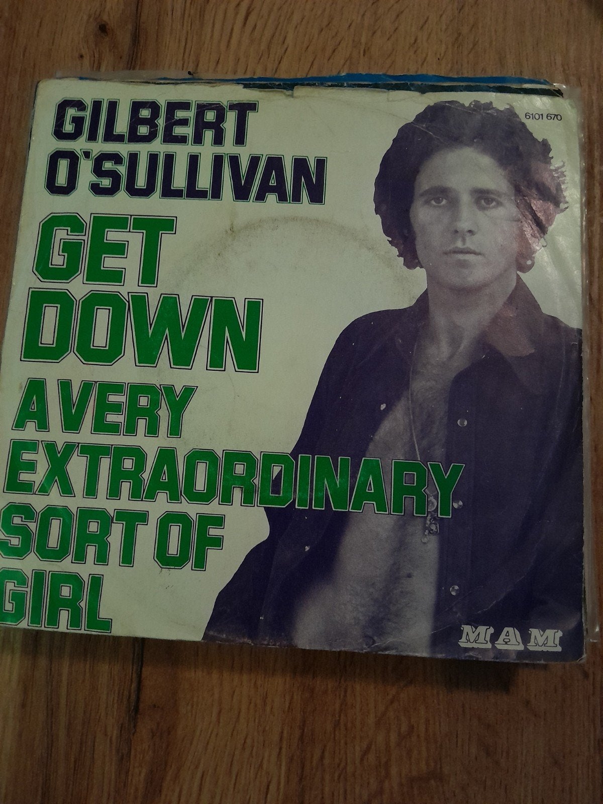 gilbert o sullivan 7 inch get down, Ophalen of Verzenden, Zo goed als nieuw, Pop