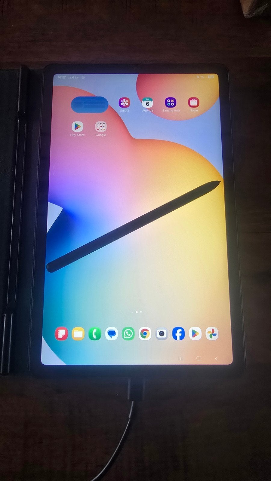 Samsung Galaxy Tab S6 Lite (SM-P625) met S Pen, Computers en Software, Android Tablets, 10 inch, Ophalen of Verzenden, Zo goed als nieuw