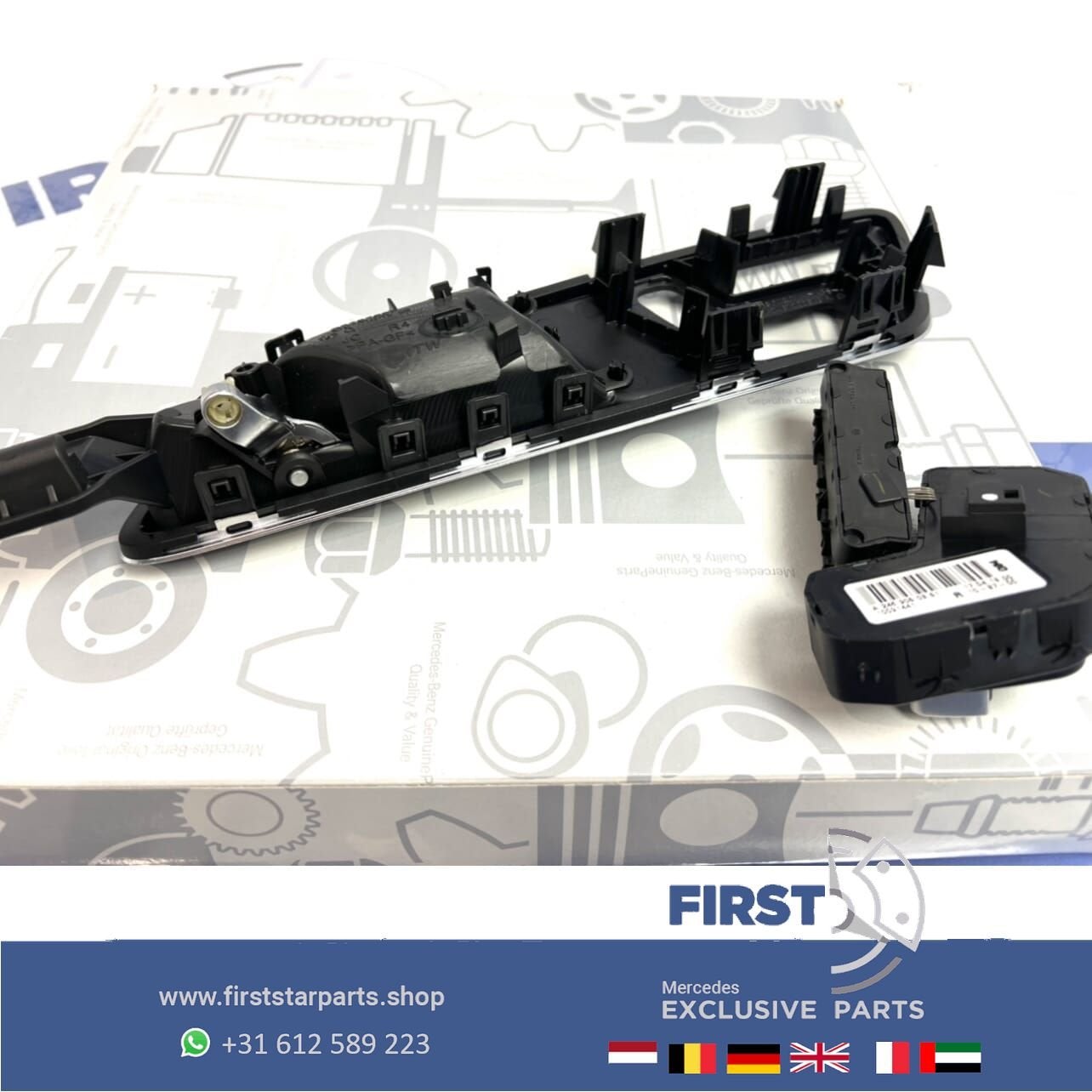 W176 W117 W156 AMG STOELBEDIENING KNOPPEN DEURPANEEL Mercede, Gebruikt, -, Ophalen of Verzenden, -