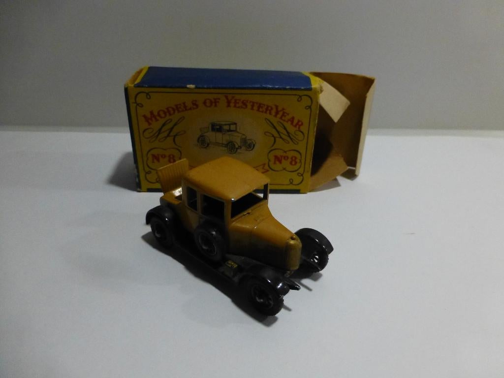Matchbox 8 Models of Yesteryear 1926 Morris Cowley met doos, Ophalen of Verzenden, Zo goed als nieuw, Auto