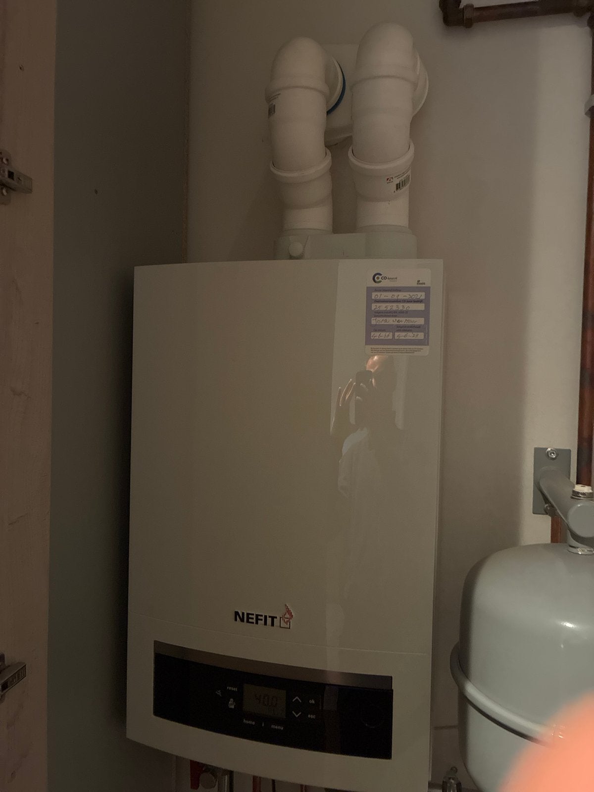 Nefit CV-ketel propaangas  - Zo goed als nieuw, Hoog rendement (Hr), Cv-ketel of Combi-ketel, Ophalen of Verzenden, Zo goed als nieuw