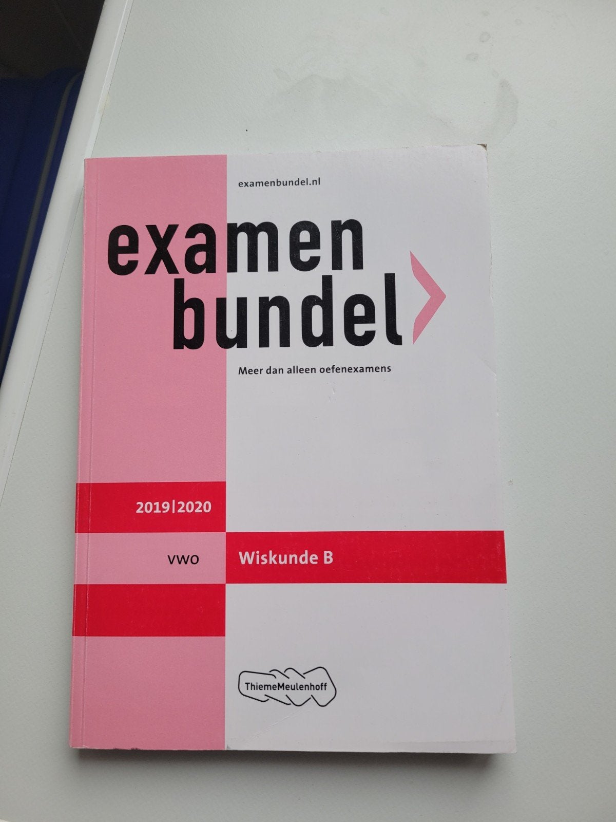Examenbundel VWO Wiskunde B 2019/2020, Boeken, Schoolboeken, Gelezen, VWO, ThiemeMeulenhoff, Ophalen of Verzenden