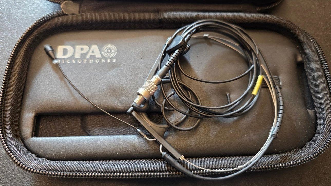 DPA - 4266 zwart - Lemo3, Ophalen of Verzenden, Zo goed als nieuw, Instrumentmicrofoon
